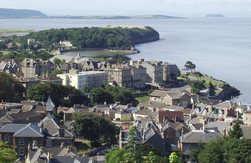 Clevedon in North Somerset