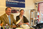 Dr Liam Fox visiting Changing Lives