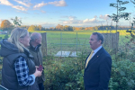 roots allotment's plan for 300 allotments in Abbots Leigh