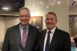 Dr Liam Fox with Dr Neil Hudson MP