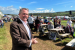 Liam Fox attends North Somerset show